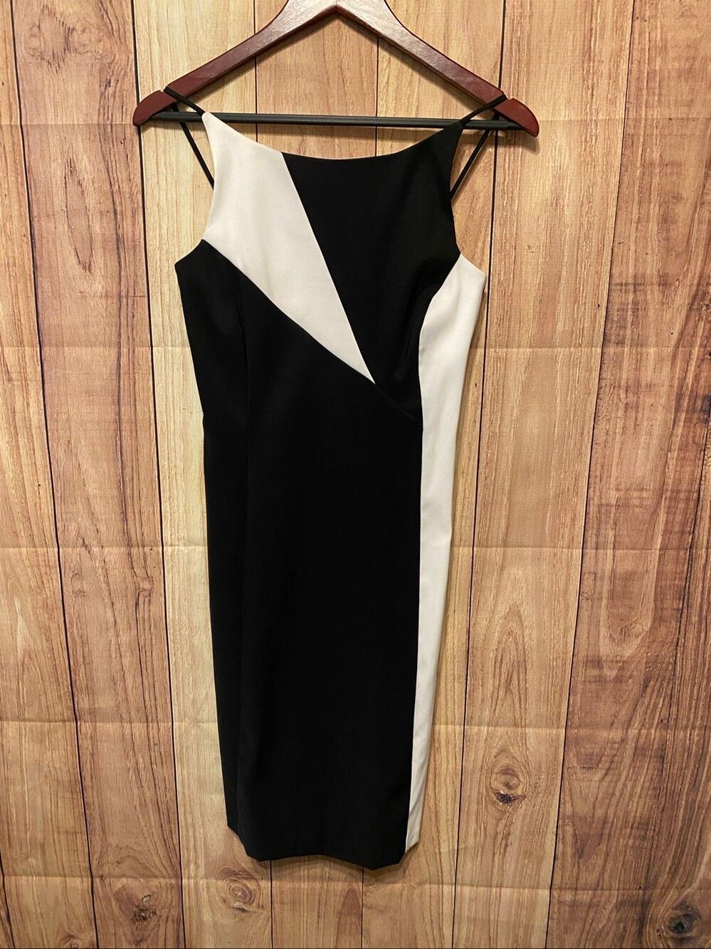 Jodi Kristopher size 5/6 (Small) vintage black white dress sleeveless